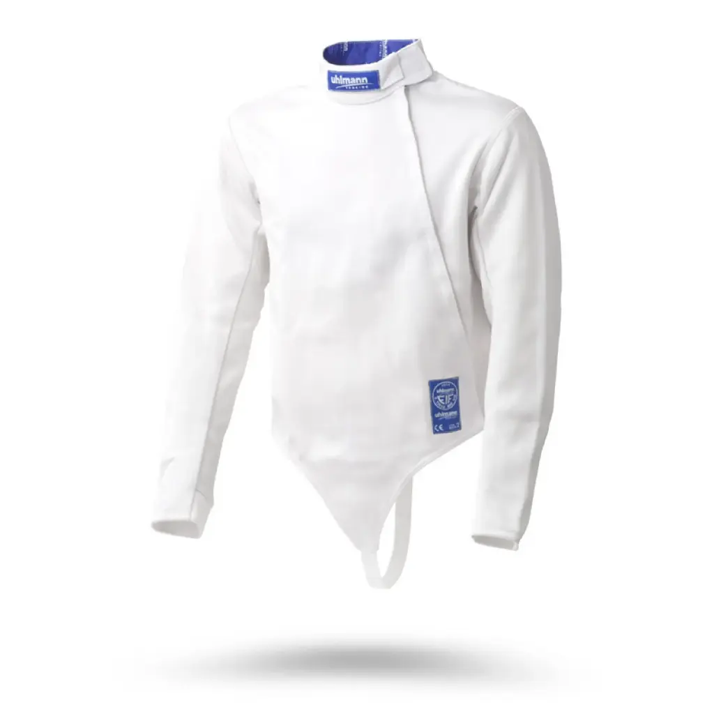 [U4500J/128/RH] Giacca Uhlmann FIE 800N ROYAL bambino (128, DX)