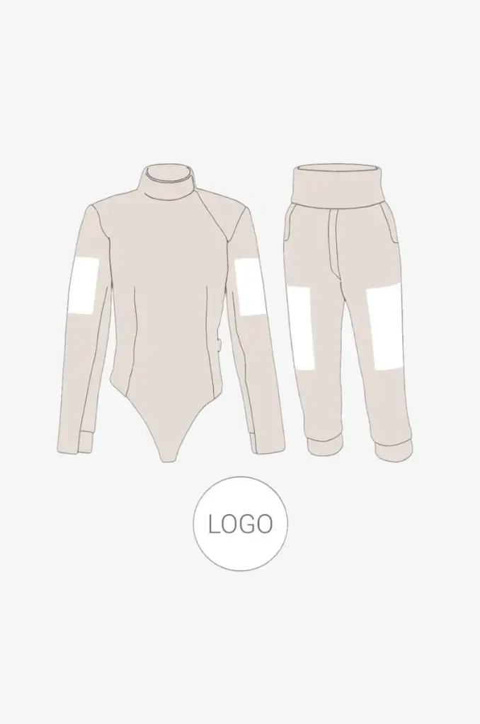 Stampa LOGO nazionali giacca/pantaloni 2 lati