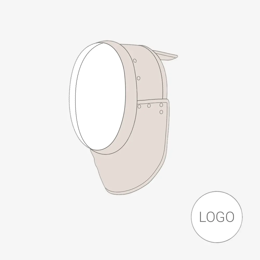 Stampa LOGO nazionale sulla rete della maschera