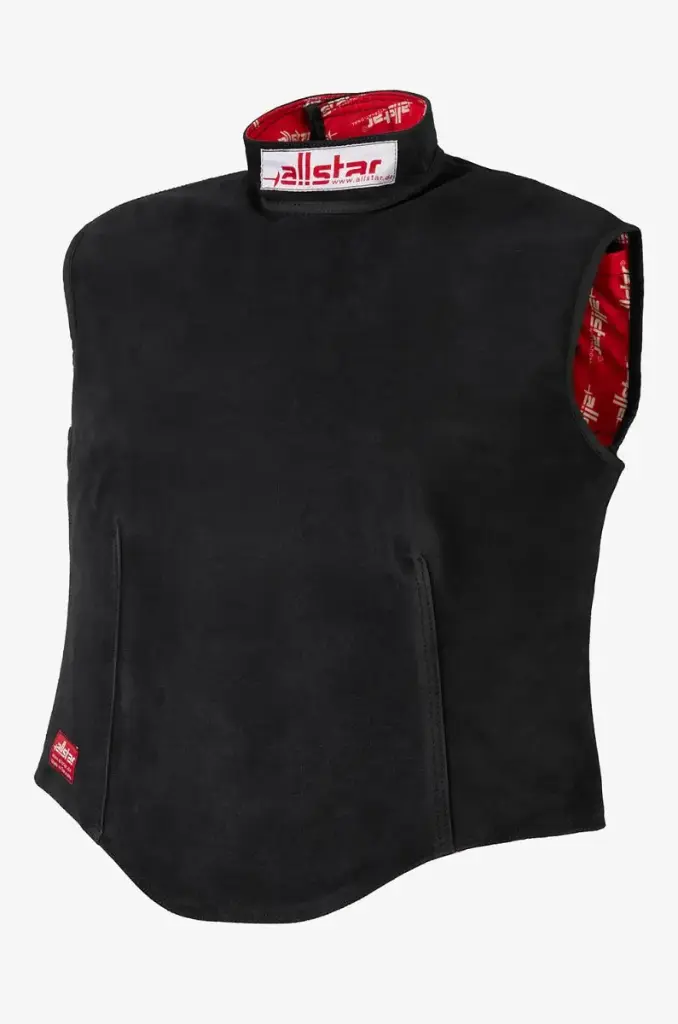 [LW-L-D/44] Giacca Allstar da maestro PELLE senza maniche donna (44)