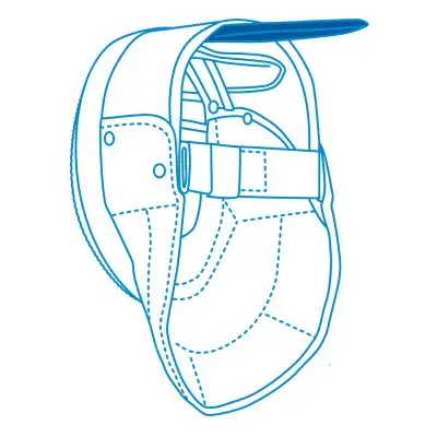 Riparazione linguetta posteriore mascheran Allstar